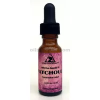 Aceite esencial de pachulí aromaterapia natural puro con gota de vidrio 0.5 oz, 15 ml