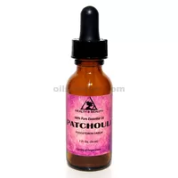 Aceite esencial de pachulí aromaterapia natural puro con cuentagotas de vidrio 1 oz, 30 ml