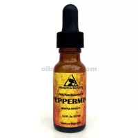 Aceite esencial de menta aromaterapia natural gota de vidrio 100% puro 0.5 oz, 15 ml