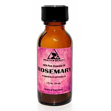 Aceite esencial de romero aromaterapia natural 100% botella de vidrio puro 1.0 oz, 30 ml