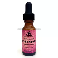 aromathérapie huile essentielle de romarin naturel verre pur à 100% compte-gouttes 15 ml 0,5 oz