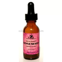 Romero aceite esencial aromaterapia natural 100% puro gotero de vidrio 1 oz, 30 ml