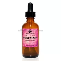 Romero aceite esencial aromaterapia natural 100% puro gotero de vidrio 2 oz, 59 ml