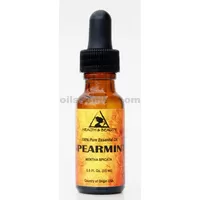 Aceite esencial de menta verde aromaterapia natural 100% puro vidrio gota 0.5 oz, 15 ml