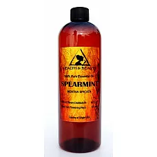 Aceite esencial de menta verde aromaterapia natural 100% puro 16 oz