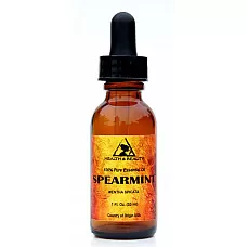 Hierbabuena aceite esencial aromaterapia natural 100% puro gotero de vidrio 1 oz, 30 ml