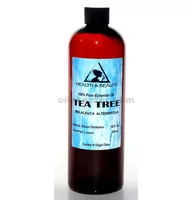 Aceite esencial de árbol de té aromaterapia natural 100% puro 16 oz