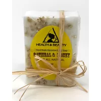 Oatmeal honey coconut oil handmade soap bar all natural moisturizing body