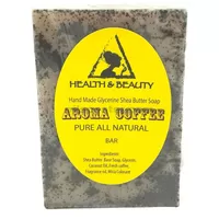 Aroma coffee shea butter coconut handmade soap bar natural moisturizing body