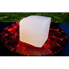 Base de jabón de glicerina orgánica transparente ultra clara derretida y vertida 100% pura 5 lb