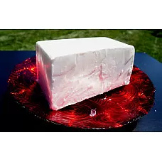 Base de jabón derretido y vertido de glicerina con manteca de karité orgánico puro 10 lb