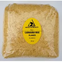 Carnauba wax bio flocons brésil pastilles perles premium 100% pure 24 oz