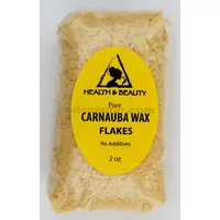 Carnauba cire bio flocons brésil pastilles perles premium 100% pure 2 oz