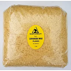 Carnauba wax - T1 organic flakes brazil pastilles beards premium 100% pure 48 oz 3 lb