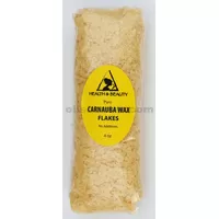 Carnauba wax - T1 organic flakes brazil pastilles beads premium 100% pure 4 oz