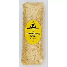 Carnauba wax - T1 organic flakes brazil pastilles beards premium 100% pure 4 oz