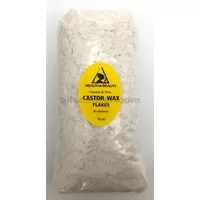 Pastille de flocons de cire de ricin Billes de pastilles vegan bio premium naturel pur 16 oz