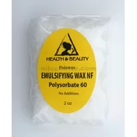 Emulsifying wax nf polysorbate 60 pure polawax 2 oz