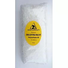 Emulsifying wax nf polysorbate 60 pure polawax 8 oz