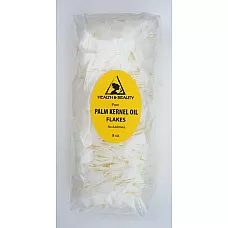 Palm kernel oil flakes pure natural for soaps cosmetics 8 oz