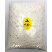 Las hojuelas de cera akosoy de soja dorada son pastillas veganas orgánicas para hacer velas 100% puras 10 lb