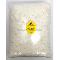 Pastillas veganas orgánicas de hojuelas de cera de akosoy de soja dorada para hacer velas naturales 100% puras de 8 lb