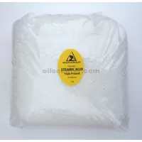 Stearic acid vegetable triple pressed pastilles beards 100% pure 5 lb