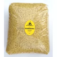 Yellow beeswax bees wax organic pastilles beads premium 100% pure 5 lb