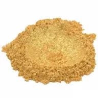 24 quilates oro / amarillo lujo mica colorante pigmento polvo cosmético grado 4 oz