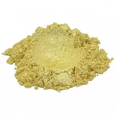 Brillante oro amarillo lujo mica colorante pigmento polvo cosmético grado 1 oz