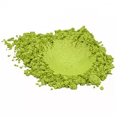 mica luxe pomme verte poudre de pigment colorant qualité cosmétique 1 oz