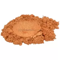 Precioso polvo de pigmento de colorante de mica leo / naranja / amarillo cosmético grado 2 oz