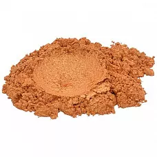 Lovely leo / orange / yellow mica colorant pigment powder cosmetic grade 1 oz