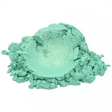 mica de luxe vert chance poudre de pigment colorant qualité cosmétique 1 oz
