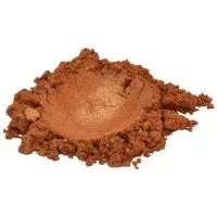 Pasión naranja bronce lujo mica colorante pigmento polvo cosmético grado 2 oz