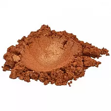 Passion orange bronze luxury mica colorant pigment powder cosmetic grade 1 oz