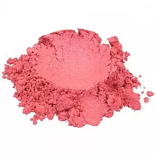 Shimmer raspberry pop / pigmento colorante rojo mica polvo cosmético grado 1 oz
