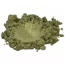 Verdigris or / mica de luxe vert poudre de pigment colorant de qualité cosmétique 1 oz