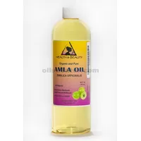 Aceite de semilla de amla / grosella espinosa refinado orgánico prensado en frío natural 100% puro 16 oz