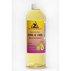 Aceite de semilla de amla / grosella espinosa refinado orgánico prensado en frío natural 100% puro 32 oz