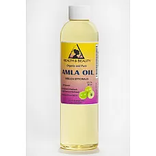 Aceite de semilla de amla / grosella espinosa refinado orgánico prensado en frío natural 100% puro 8 oz