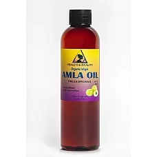 Amla / aceite de semilla de grosella espinosa sin refinar virgen orgánico prensado en frío puro 4 oz