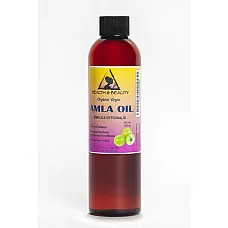 Aceite de semilla de grosella espinosa / amla sin refinar virgen orgánico prensado en frío puro 8 oz