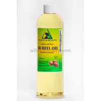 Buriti exotic fruit oil refined organic premium cold pressed 100% pure all natural 36 oz