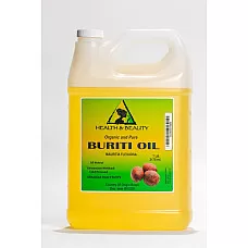 Buriti aceite de fruta exótica orgánico premium prensado en frío 100% puro todo natural 7 lb