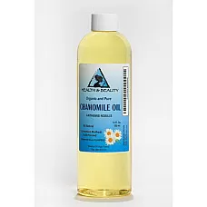 Aceite de manzanilla portador orgánico prensado en frío premium natural fresco 100% puro 36 oz
