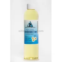 Aceite de manzanilla portador orgánico prensado en frío premium natural fresco 100% puro 8 oz
