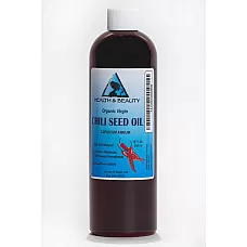 Chili pepper seed oil unrefined organic virgin cold pressed premium pure 12 oz