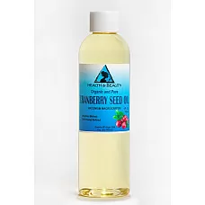 Cranberry seed oil refined organic cold pressed premium natural 100% pure 4 oz