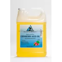 Cranberry seed oil refined organic cold pressed premium natural 100% pure 7 lb